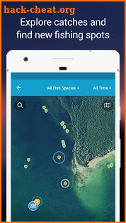 Fishbrain - local fishing map and forecast app screenshot