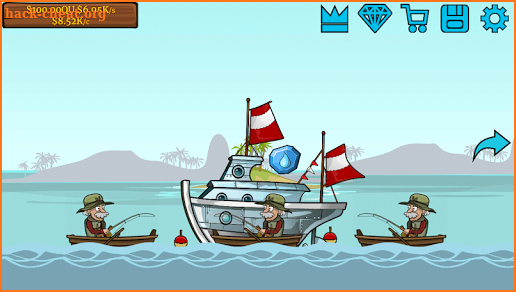 Fisherman - Idle Fishing Clicker screenshot