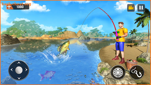 Fishing Boat Simulator Offline: Wild Fishing Game screenshot