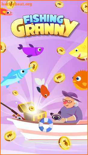 Fishing Granny - Funny,Amazing Fishing Game screenshot