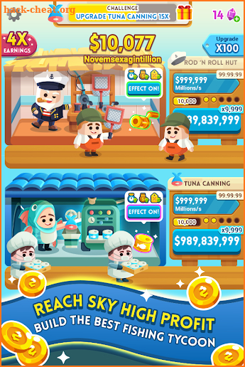 FISHING PARADISE TYCOON screenshot