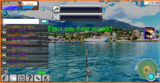 Fishing PRO 2 (full) - fishing simulator with chat screenshot