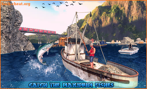 Fishing Ship Simulator 2019 : Fish Boat Game screenshot