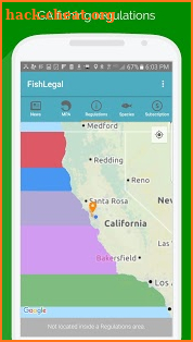 FishLegal, California Fishing Regulations & Maps screenshot