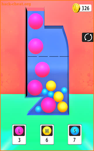 Fit Ball And Squeeze Puzzle screenshot