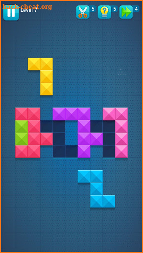 Fit The Blocks - Puzzle Crushing Blocks game screenshot