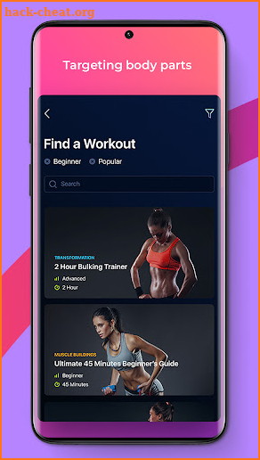 FitApp screenshot