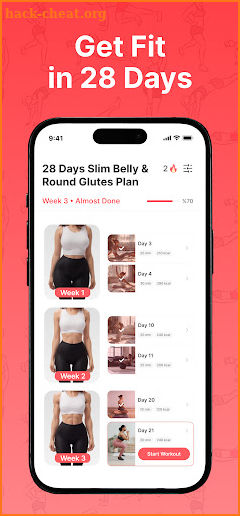 FitEase: Lazy Workout at Home screenshot