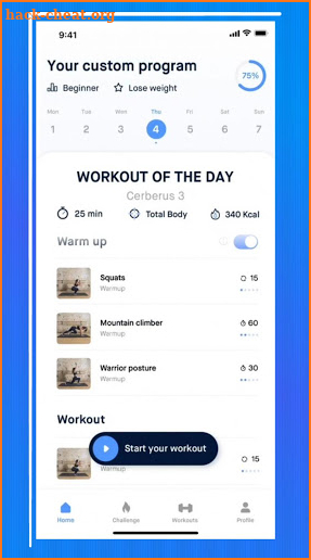 Fitness Coach Helper screenshot