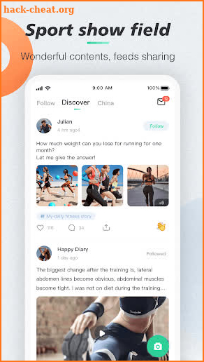 Fitness Corner screenshot