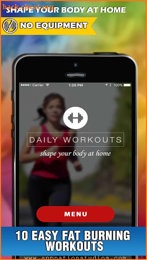 Fitness Gym Abs Workout, Lifetime Fitness Exercise screenshot