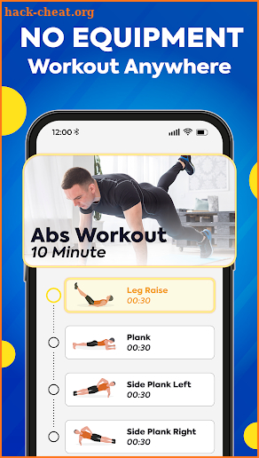 Fitness - Home Workout Planner screenshot