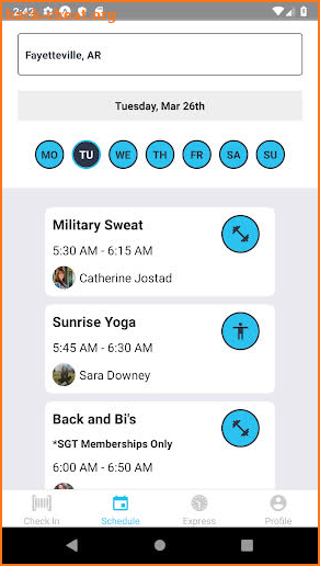 Fitness One: Don't Settle screenshot