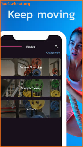 Fitness Radio screenshot