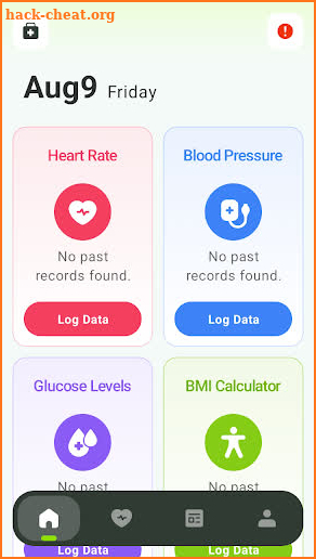 FitNote - health logs screenshot