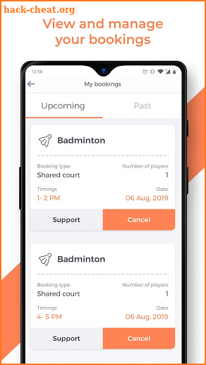 Fitso: Play Badminton, Gym, Tennis, Swimming screenshot