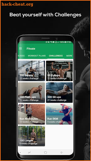 Fitvate - Gym Workout & Fitness App screenshot