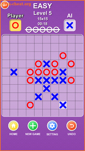 Five in a row - Gomoku screenshot