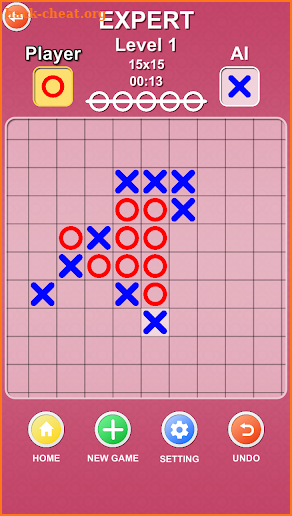 Five in a row - Gomoku screenshot