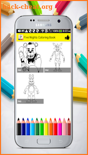 Five Nights Coloring Book screenshot