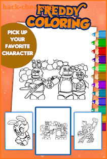 Five Nights Coloring Game screenshot