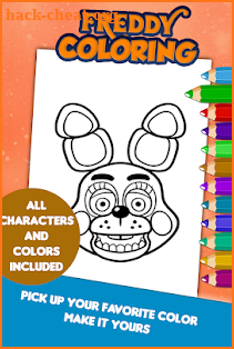 Five Nights Coloring Game screenshot