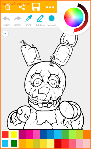 Five Nights Coloring Pages screenshot