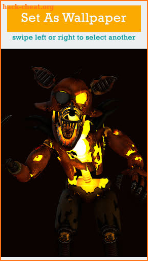 Five Nights Grim Foxy Wallpaper screenshot