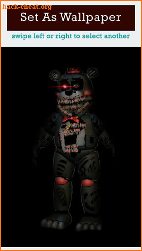 Five Nights Nightmare Lefty Wallpaper screenshot