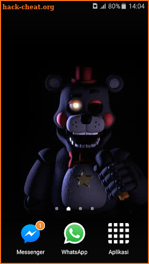 Five Nights Nightmare Lefty Wallpaper screenshot