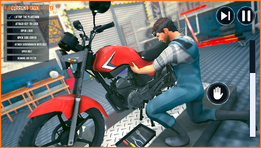 Fix My Bike Mechanic Simulator screenshot