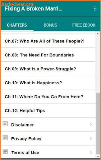 Fixing A Broken Marriage and Rebuild Your Marriage screenshot