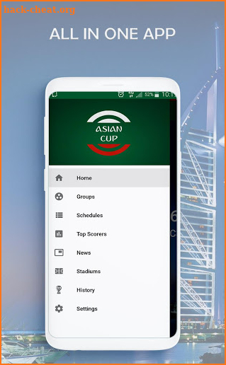 Fixtures & Live scores for Asian cup 2019 screenshot