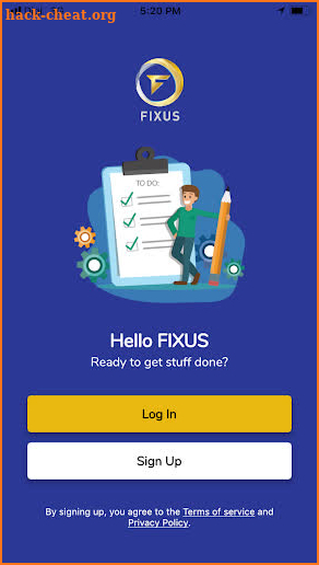 FIXUS screenshot