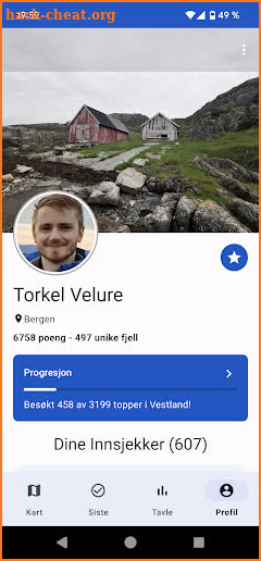 Fjelltoppjakten screenshot