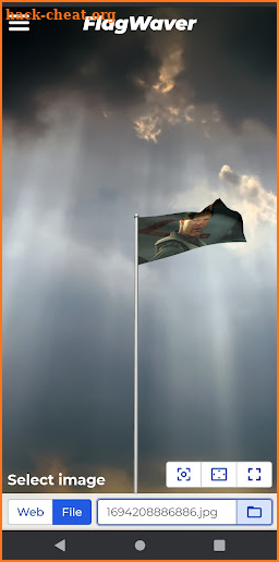 Flag Waver, Waving flag maker screenshot