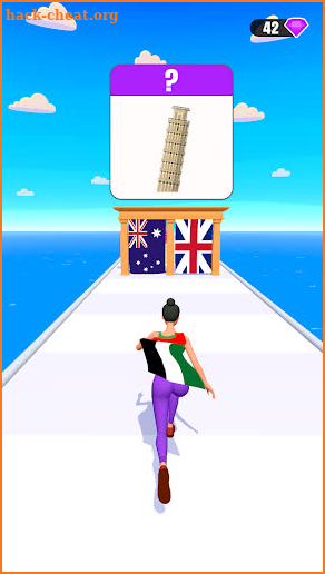 Flags Flow: Smart Running Game screenshot