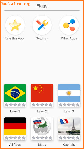 Flags of All Countries of the World: Guess-Quiz screenshot