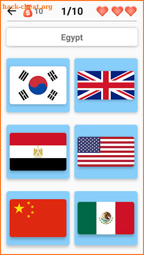 Flags of All Countries of the World: Guess-Quiz screenshot