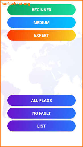 Flags of the World Quiz Game screenshot