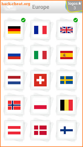 Flags Quiz screenshot