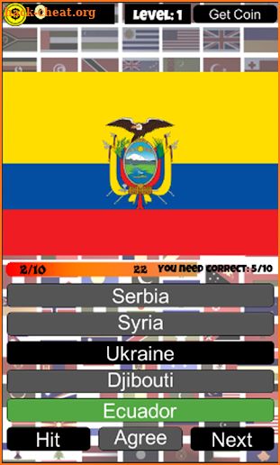 Flags Quiz DC screenshot