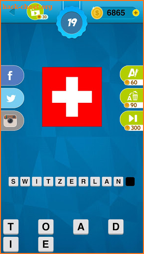 Flags Quiz Game screenshot