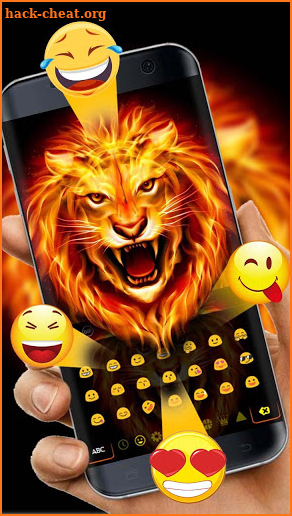 Flame Tiger Keyboard screenshot