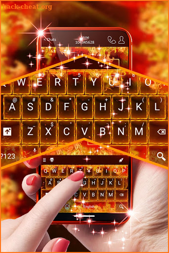 Flames Keyboard screenshot