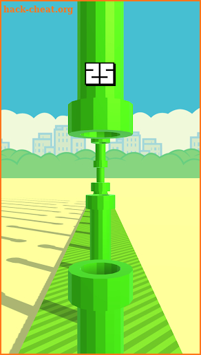 Flappy 3D - Bird's Eye View screenshot