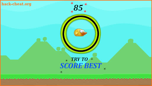 Flappy Circle- A Simple Tap Game screenshot