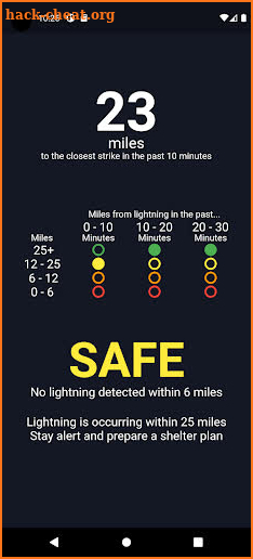 Flash AI - Lightning Detection screenshot