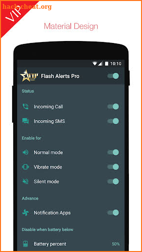 Flash Alerts PREMIUM screenshot