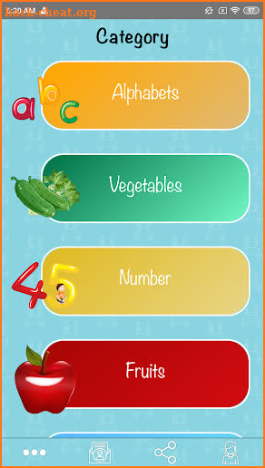 Flash Cards Learning Game screenshot